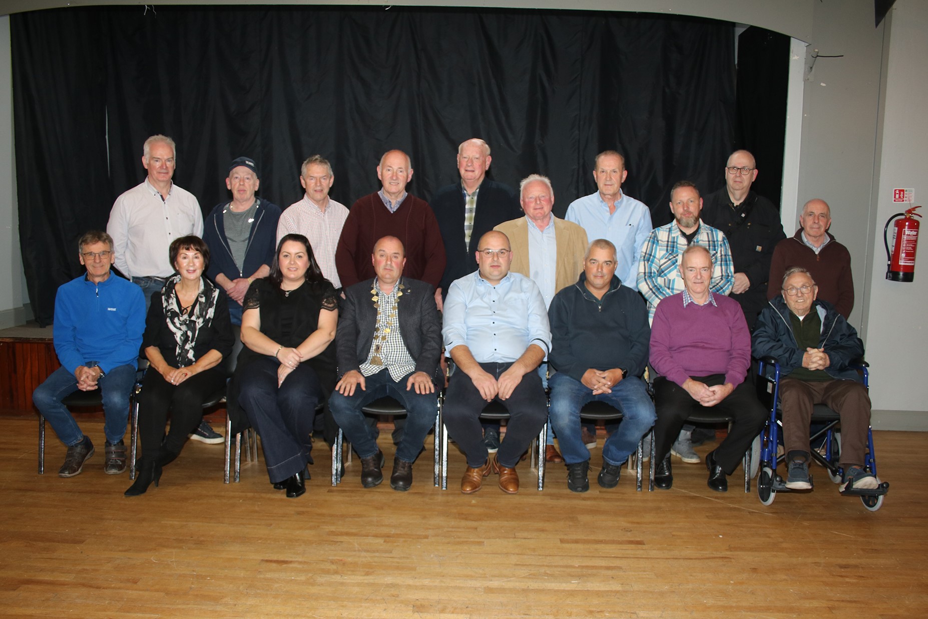 Kilbroney Vintage Show Charity Cheques Presentation Evening